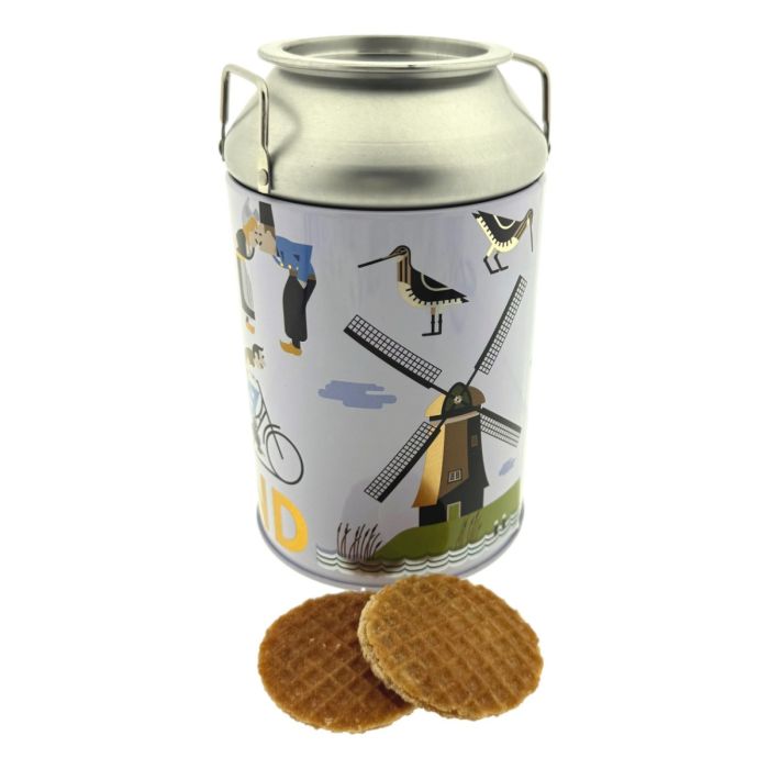 Stroopwafel + Snoep Geschenk "Hollandse Iconen"