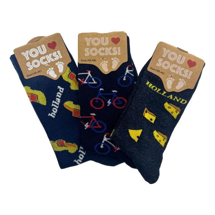 Men's Socks Set The Three Dutch Classics (40-46)