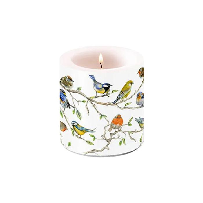"Small Birds Meeting" Candle - Small