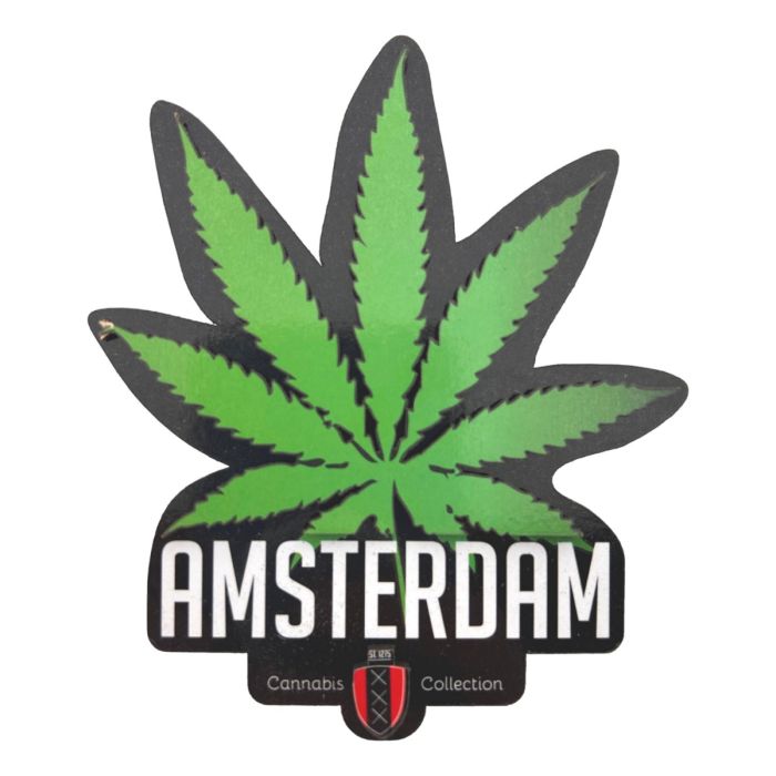 Cannabis Leaf Fridge Magnet, Big