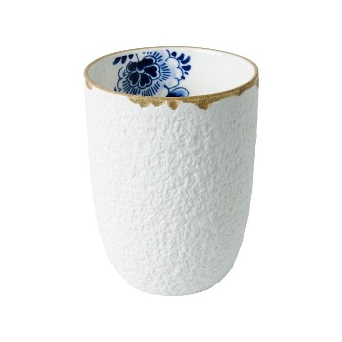 Blue Blossom Cappuccino Cup