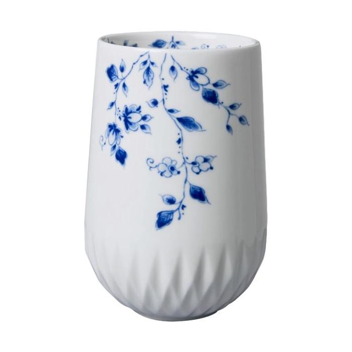 Cappuccino Kopje "Blauw Vouw"