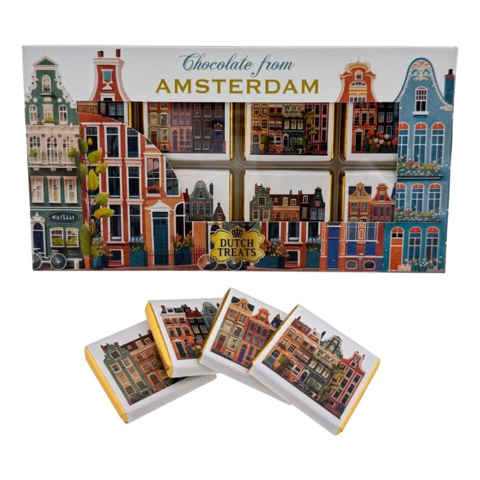 Melkchocolade Tabletten "Amsterdam" 