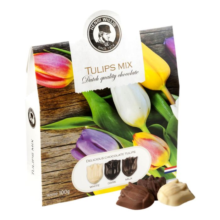 Chocolade Tulpen Mix - 100 gram