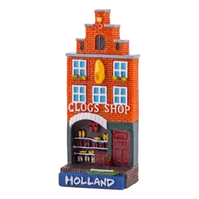 Fridge magnet "Clogs Shop Amsterdam"