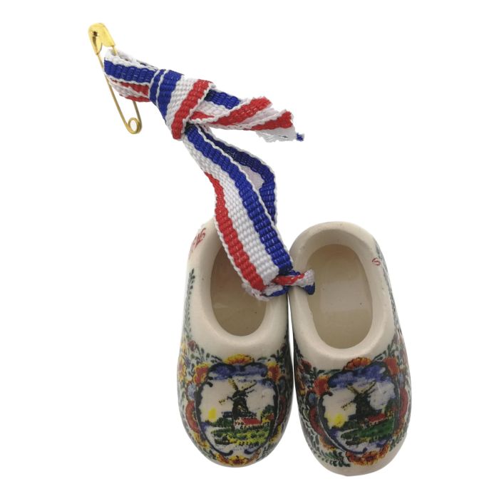 Set of two clogs corsage, full color, 10 pcs.