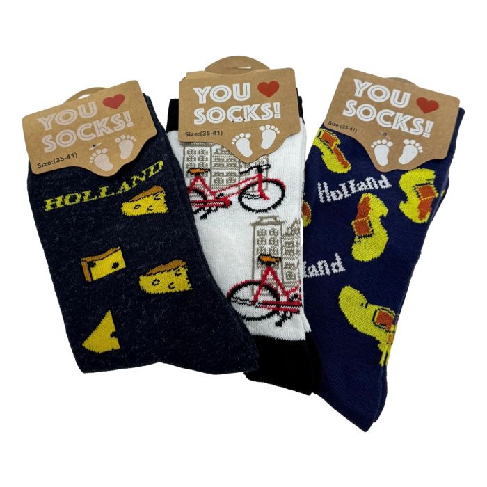 Women's Sock Set: The Three Dutch Classics (sizes 36-41)