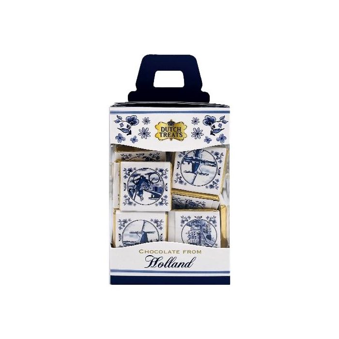 Geschenkdoos Chocoladetabletjes Delfts Blauw (250g)