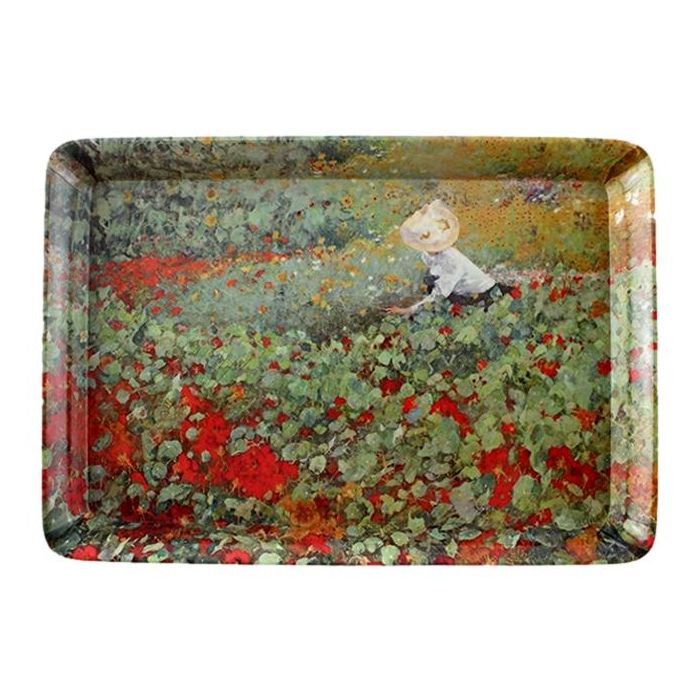Tray "The Garden" - Jacobus van Looy