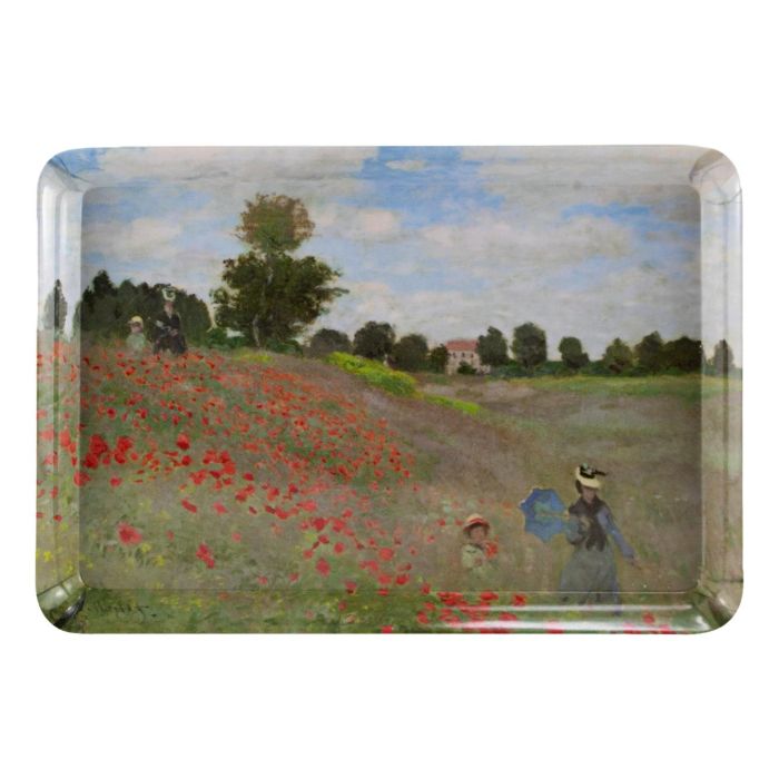 Tray Monet - Poppy Field