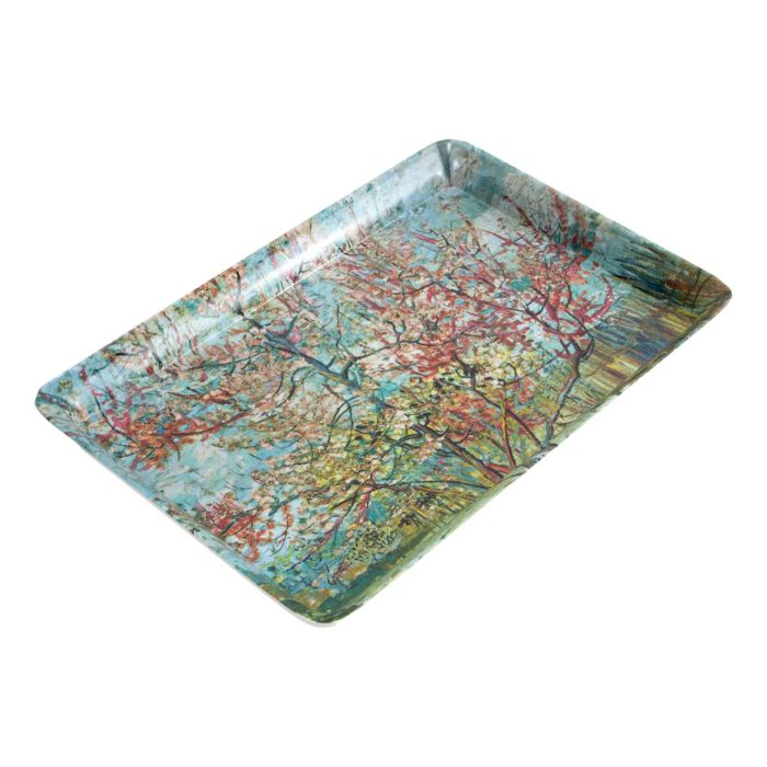 Van Gogh Tray - Pink Peach Trees