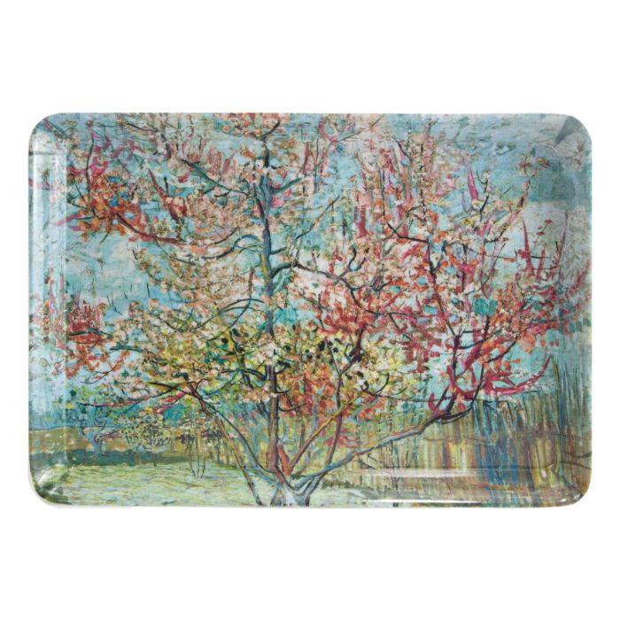 Van Gogh Tray - Pink Peach Trees
