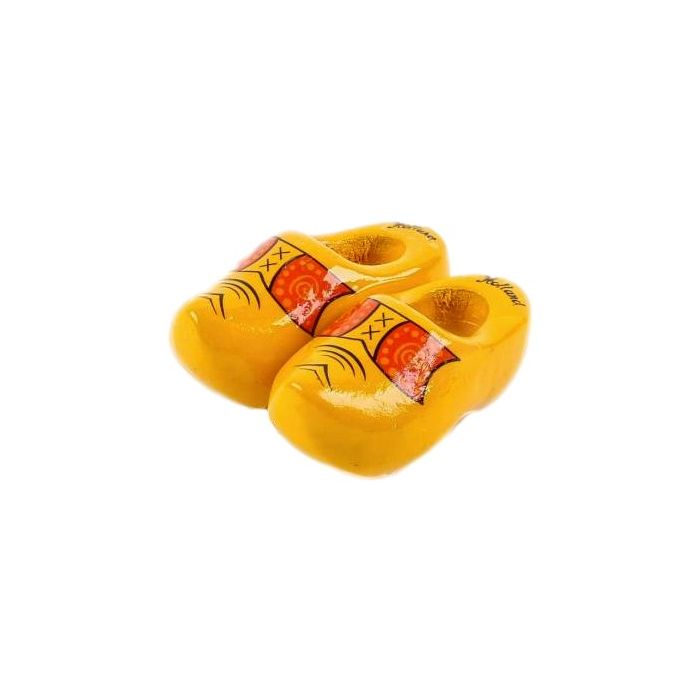  Fridge Magnet 2 clogs farmers  yellow