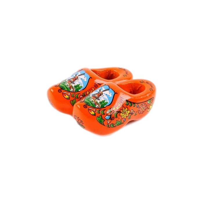Clog Magnet Orange, Double 5 cm