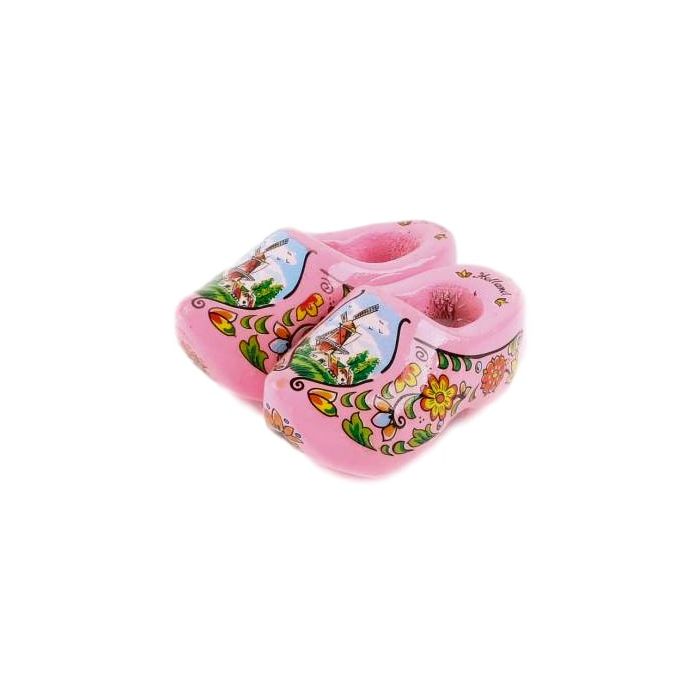 Clog Magnet Pink, Double 5 cm