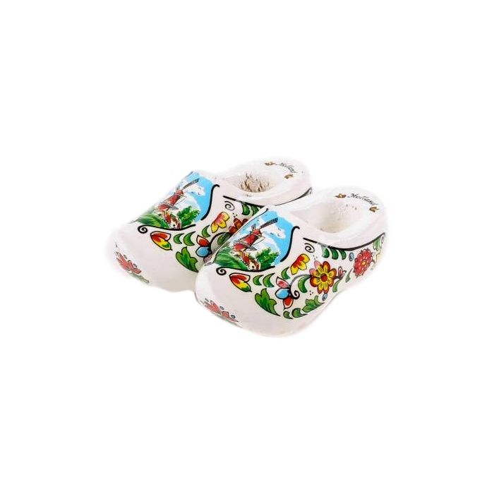 Clog Magnet White, Double 5 cm