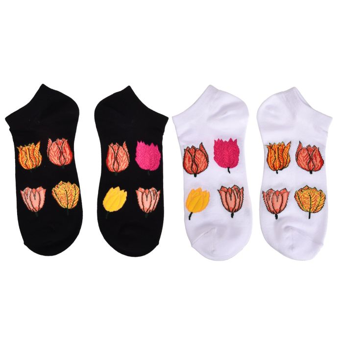 Tulip Ankle Socks 2 Pairs - Women