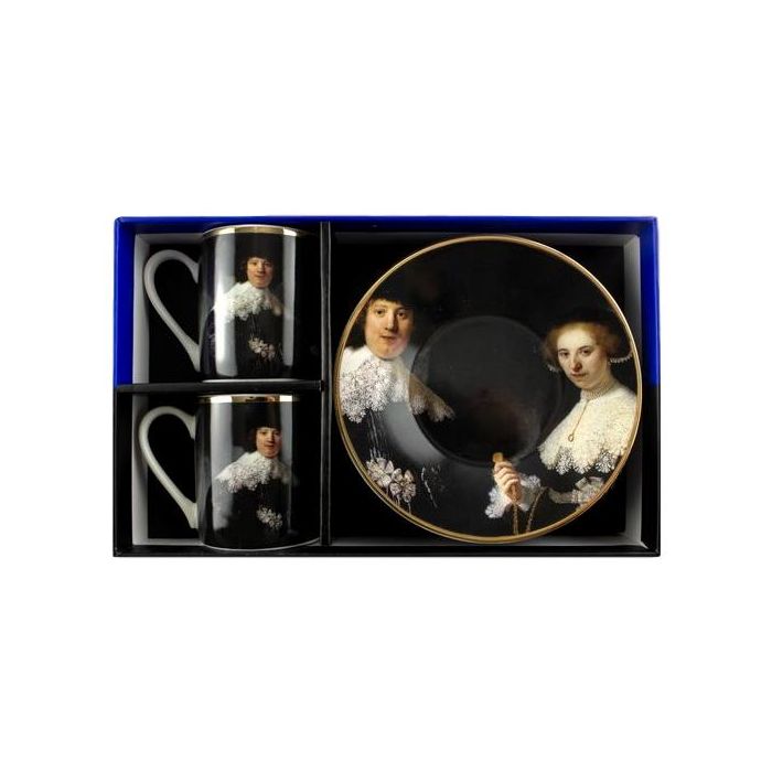 Espresso set "Marten en Oopjen" - Rijksmuseum