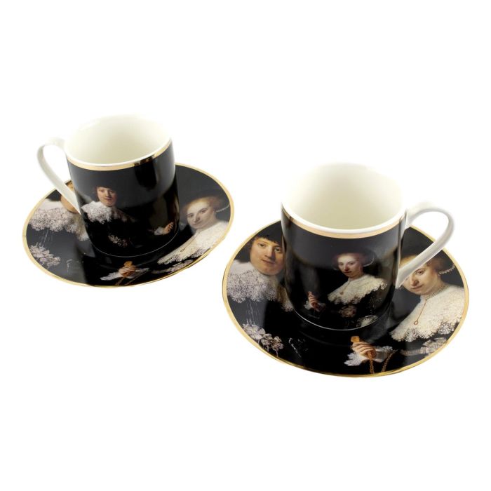Espresso set "Marten en Oopjen" - Rijksmuseum