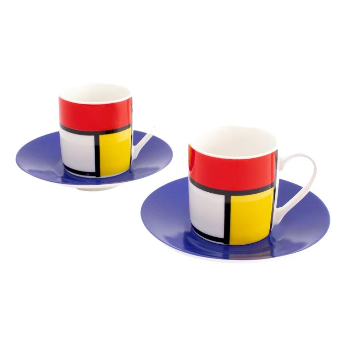 Espresso set "Mondriaan" 