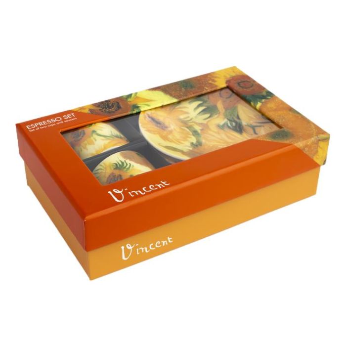 Espresso set , Vincent van Gogh, "Zonnebloemen"