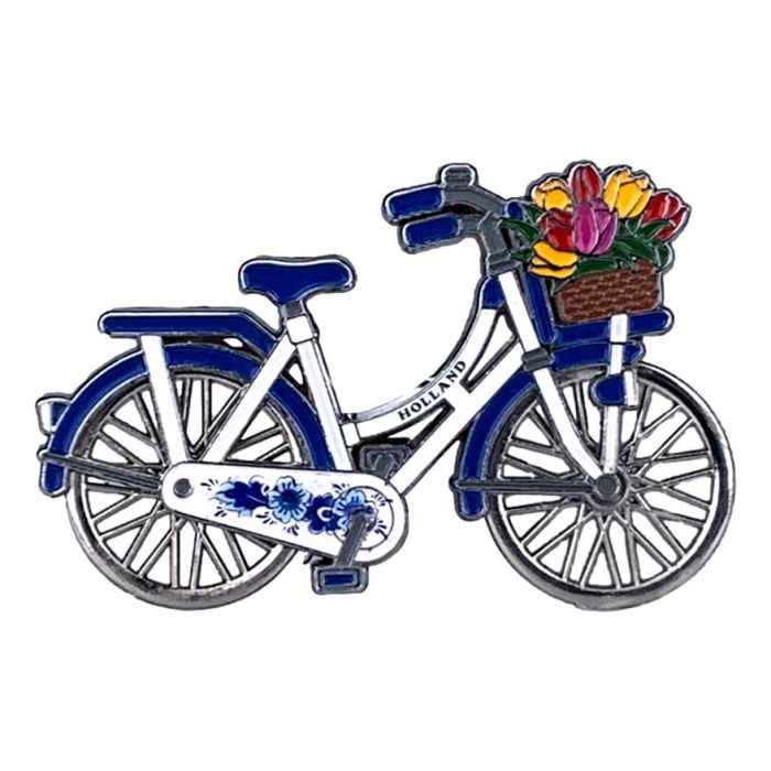 Magnet Metal Bicycle Spinning Wheels Holland DB 9cm