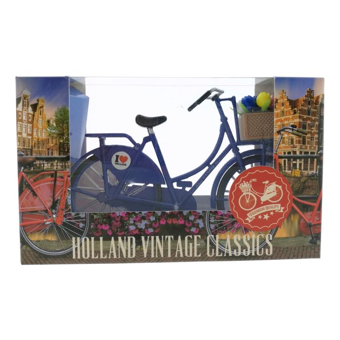 Fiets Vintage Holland Blauw - Klein