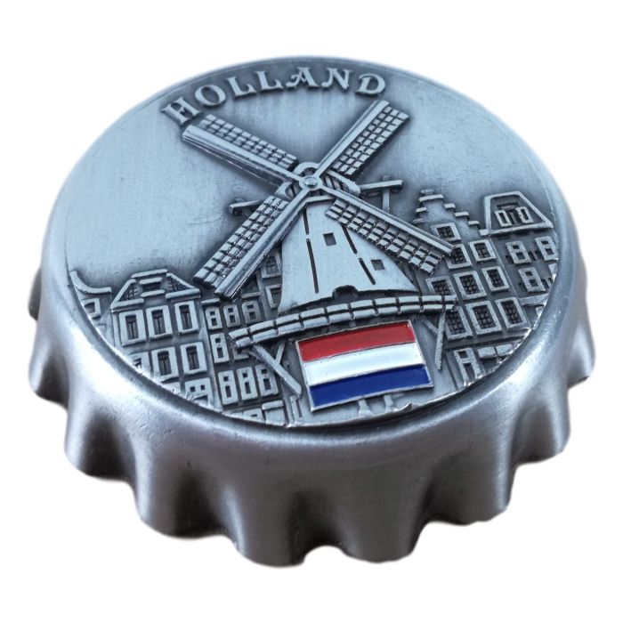 Metal bottle opener "Holland" Tin XL