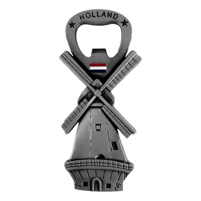 Metalen Flesopener "Molen"