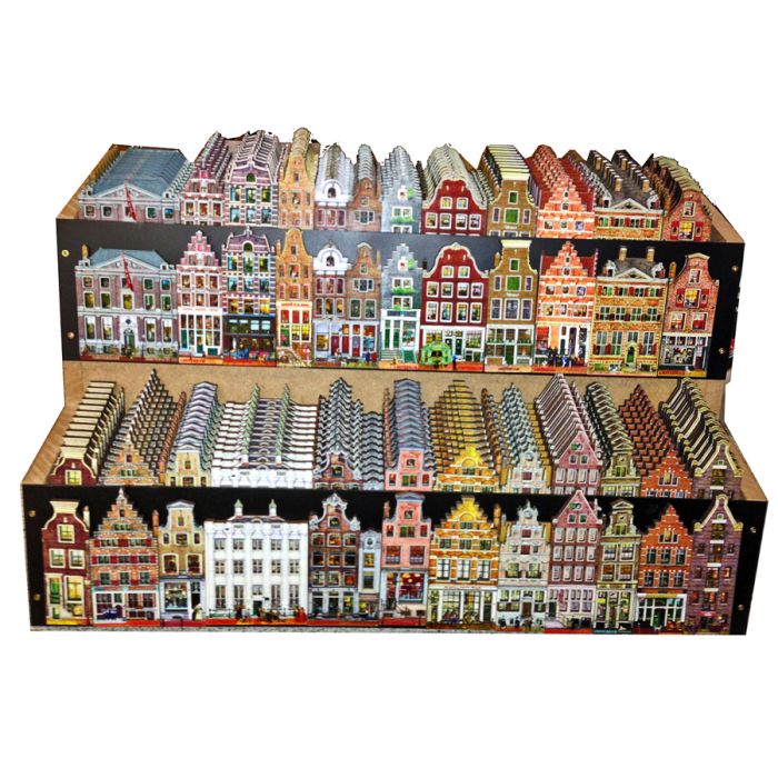 Fridge magnet Amsterdam House with heads