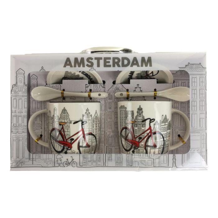 Geschenkset "Amsterdam Fietsstad"