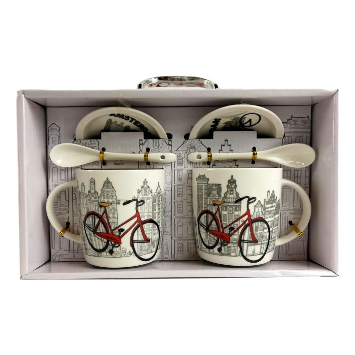 Geschenkset "Amsterdam Fietsstad"