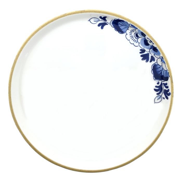 Blauw Bloesem Diner bord, 28 cm