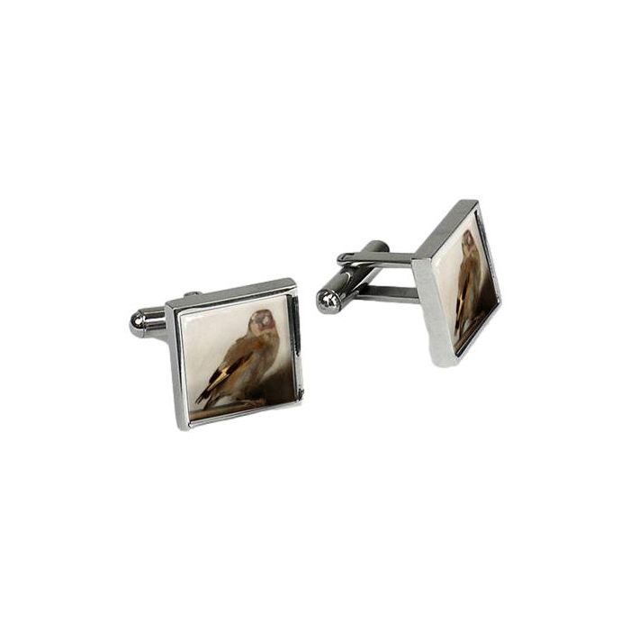 Cufflinks - The Goldfinch (Carel Fabritius)