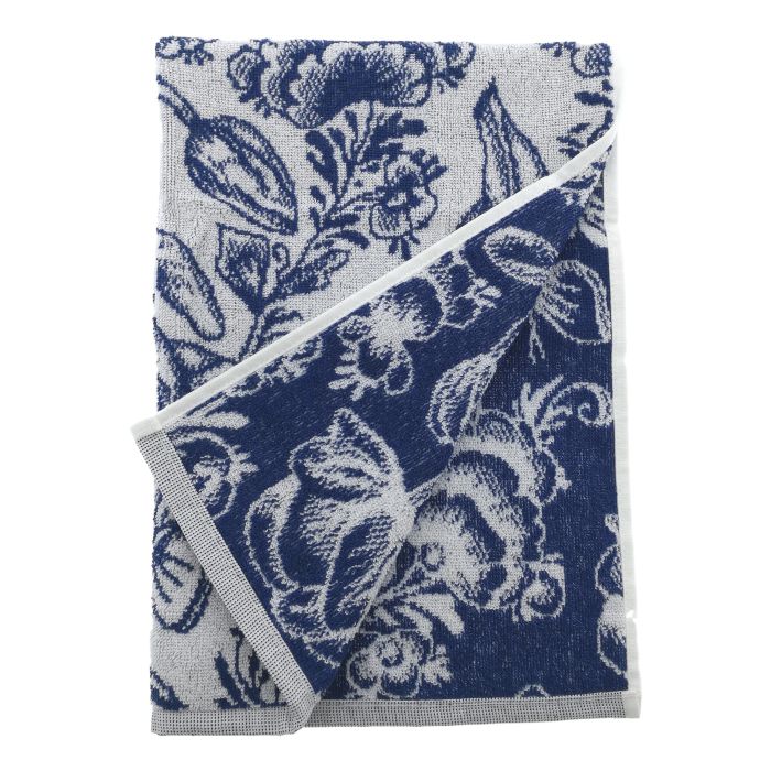 Keuken handdoek "Blauwe Tulpen"