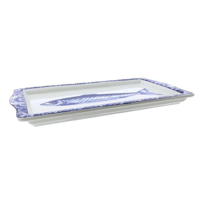 Haringschaal , Delfts Blauw, Keramiek, 29 cm