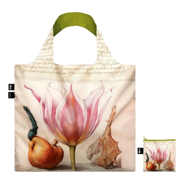 LOQI Joris Hoefnagel Shopper - Tulips and Shells