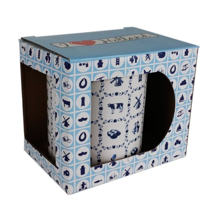 Mok Tegels in cadeaudoosje