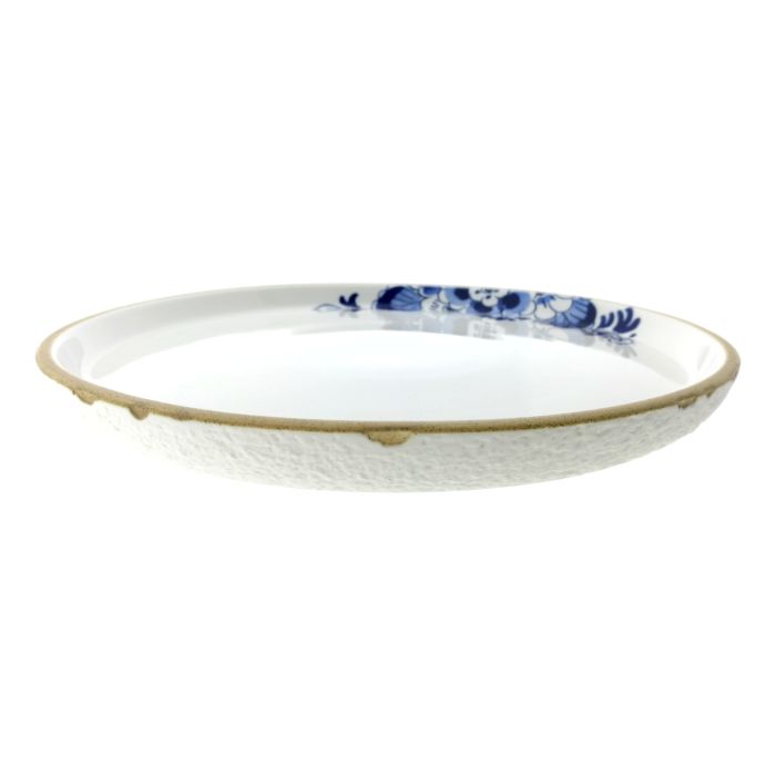Blauw Bloesem Diner bord, 28 cm