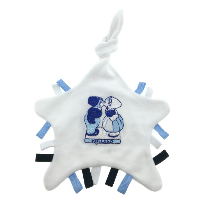 Knuffeldoekje / tutdoekje - Kussend Paar in cadeauverpakking