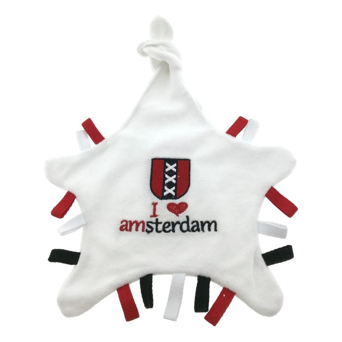 Knuffeldoekje / tutdoekje - Amsterdam in cadeauverpakking