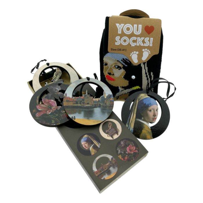 Gift set Christmas ornaments "Vermeer"