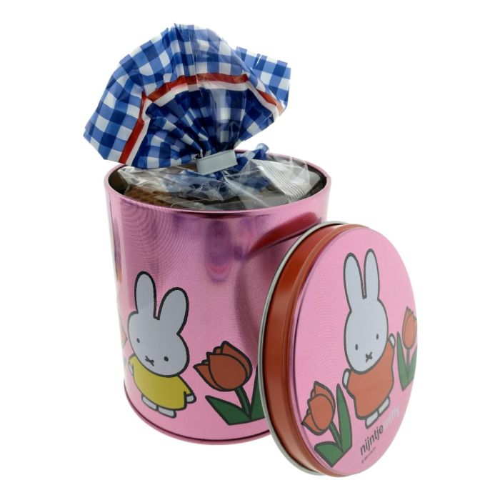 Stroopwafels in Blik "Nijntje Roze"