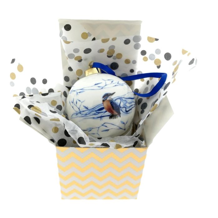 Christmas Ball Gift XL - Kingfisher