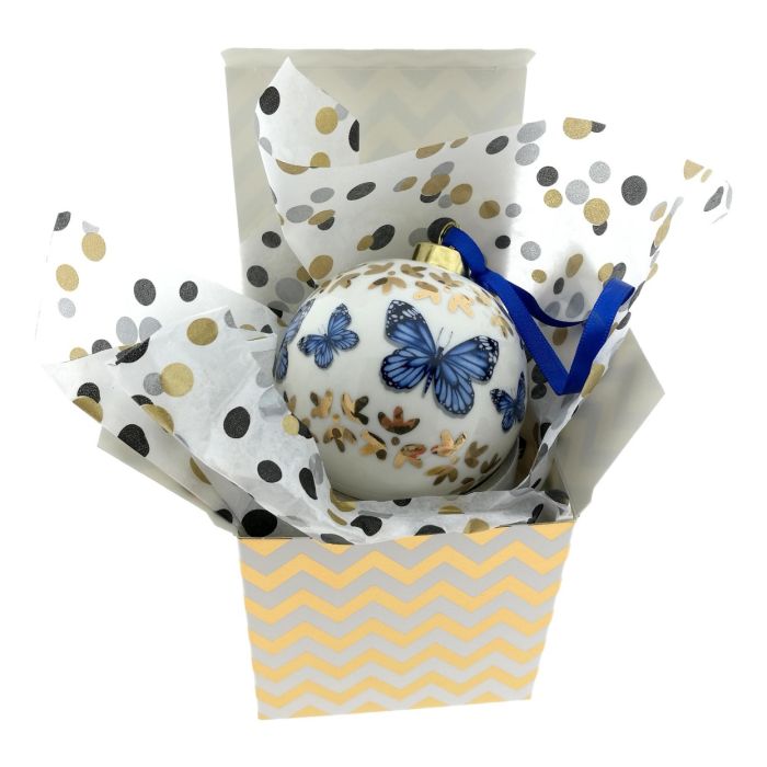 Christmas Ball Gift XL - Butterflies