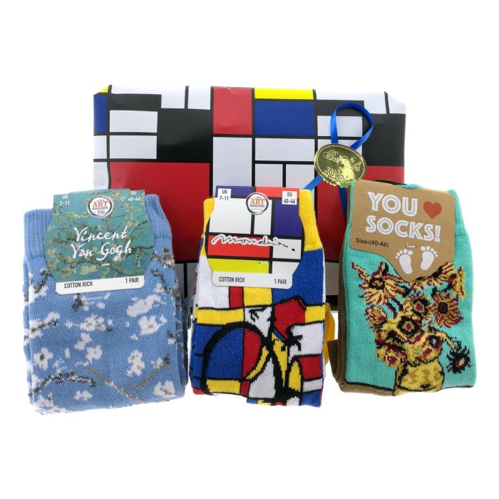 Cadeauset Heren Sokkenset "Museum" 