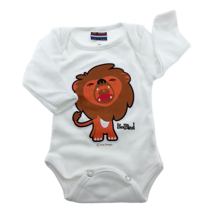 Dubbele Leeuw Baby Romper Set