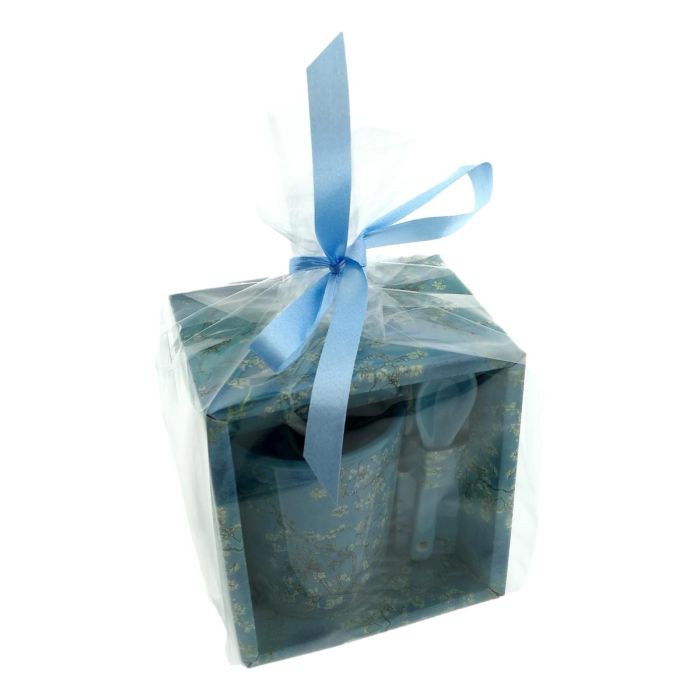 Mokje Amandelbloesem + Lepel  Cadeauverpakking 75ml - Vincent Van Gogh