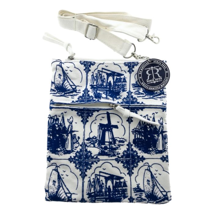 Shoulderbag Charlie delft blue