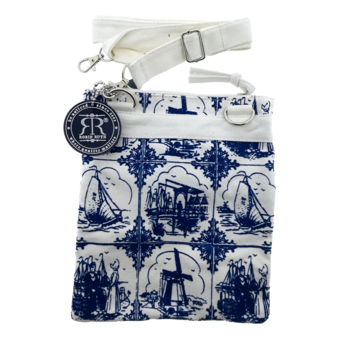 Shoulderbag Charlie delft blue
